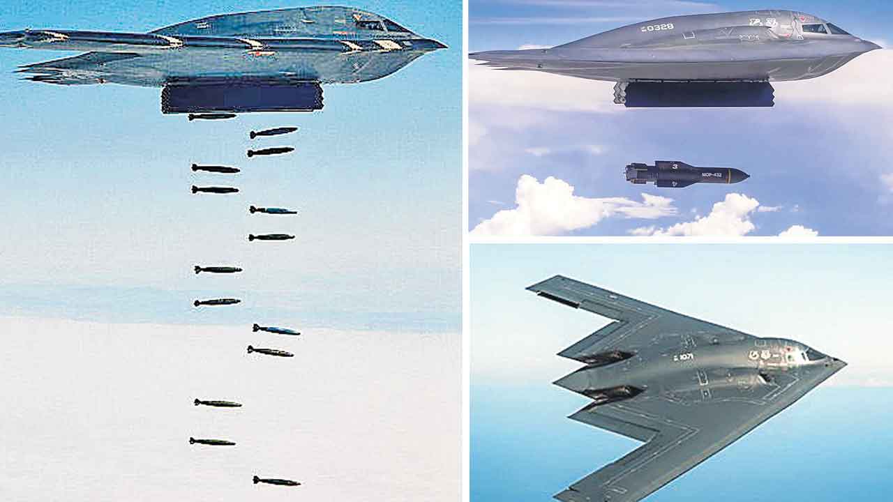 బీ-2 బాంబర్లు.. బంకర్‌ బస్టర్లు.. ఇరాన్‌పై అమెరికా దాడి చేసింది వీటితోనే