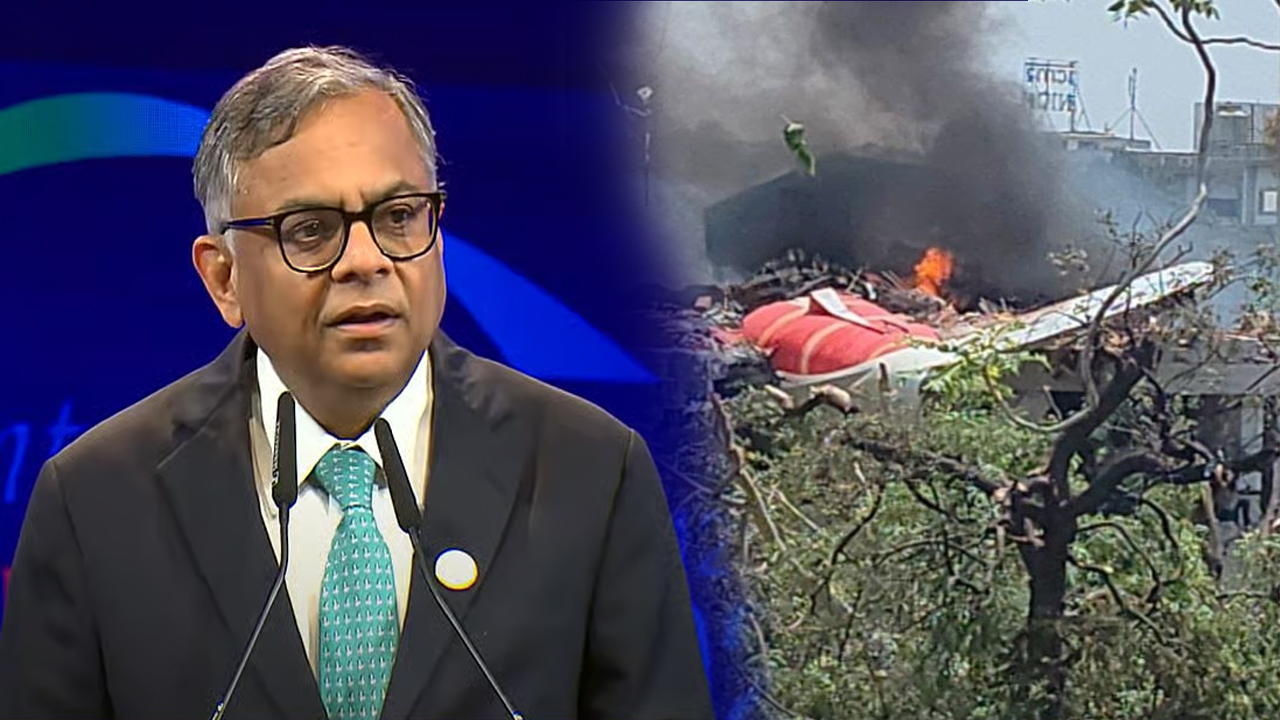 Plane Crash | అహ్మదాబాద్ విమాన ప్రమాదంపై స్పందించిన ఎయిర్ ఇండియా చైర్మన్ చంద్రశేఖరన్
