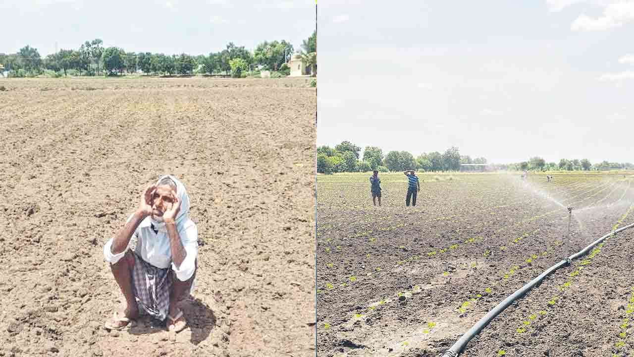 వాన కోసం మొగులుకేసి..వానకాలం మొదలైనా జాడలేని వర్షాలు