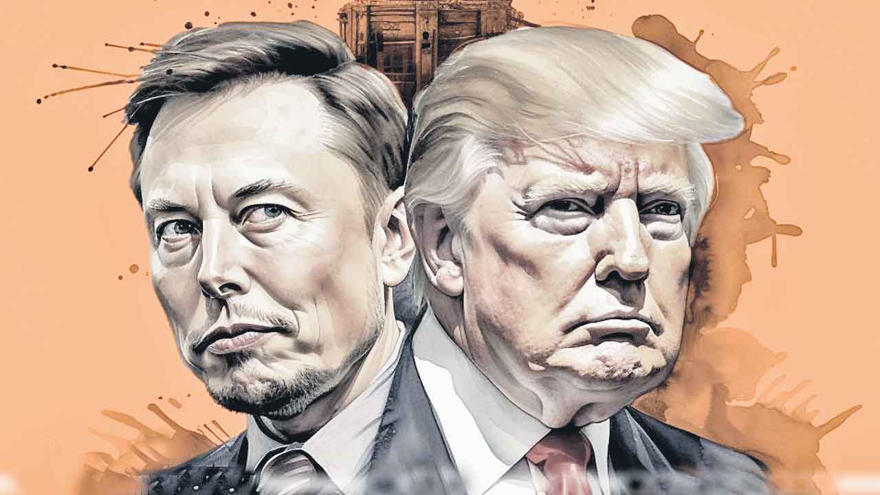 ట్రంప్ X మస్క్‌.. నిన్నటివరకూ మిత్రులు.. నేడు విరోధులు