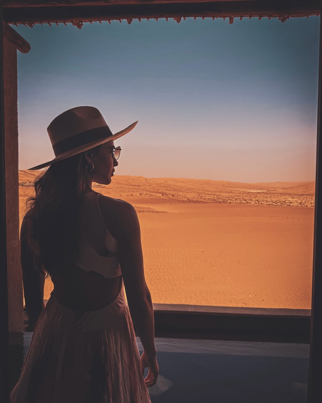Everything Feels Stripped Back Out Here.no Noise, No Rush… Just Space To Be.thank You For The Magic 🙂 @thrs In @anantaraqasralsarab @chiragmohantysamal #anantaraqasralsarab #anantarahotels