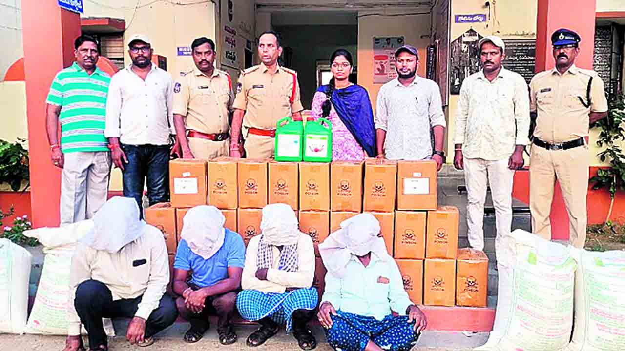 నకిలీ పత్తి విత్తనాల పట్టివేత