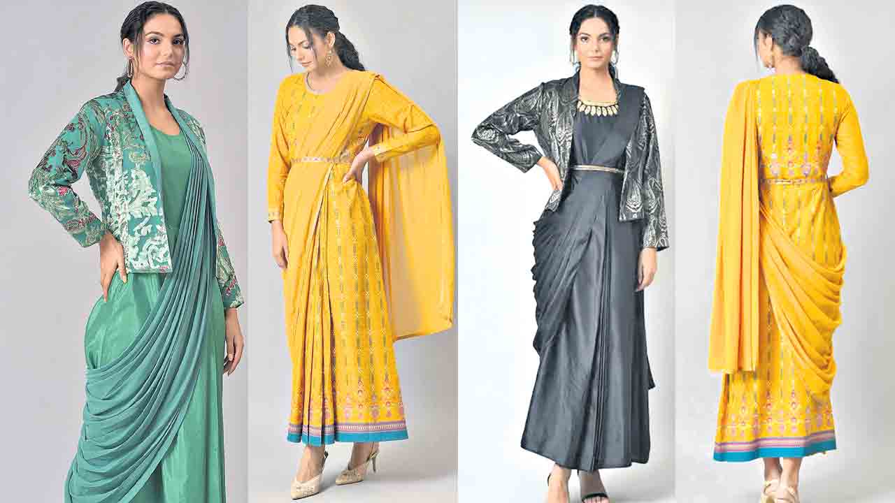 ఫ్యూజన్‌ శారీ