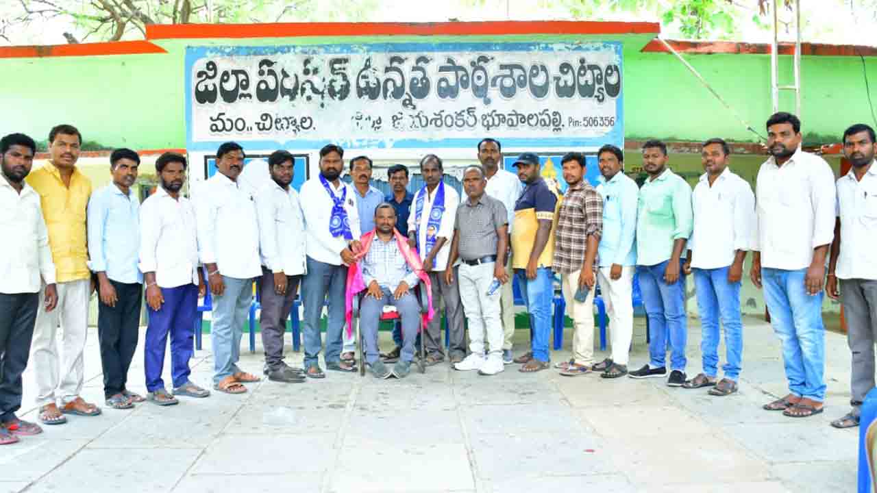 ఉస్మానియా అసిస్టెంట్ ప్రొఫెసర్‌ గిన్నారపు ఆదినారాయణకు సన్మానం