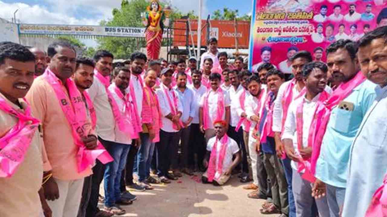 Guvvala Balraju | కేసీఆర్‌ పోరాట ఫలితంగానే తెలంగాణ ఏర్పాటు : మాజీ ఎమ్మెల్యే గువ్వల బాలరాజు