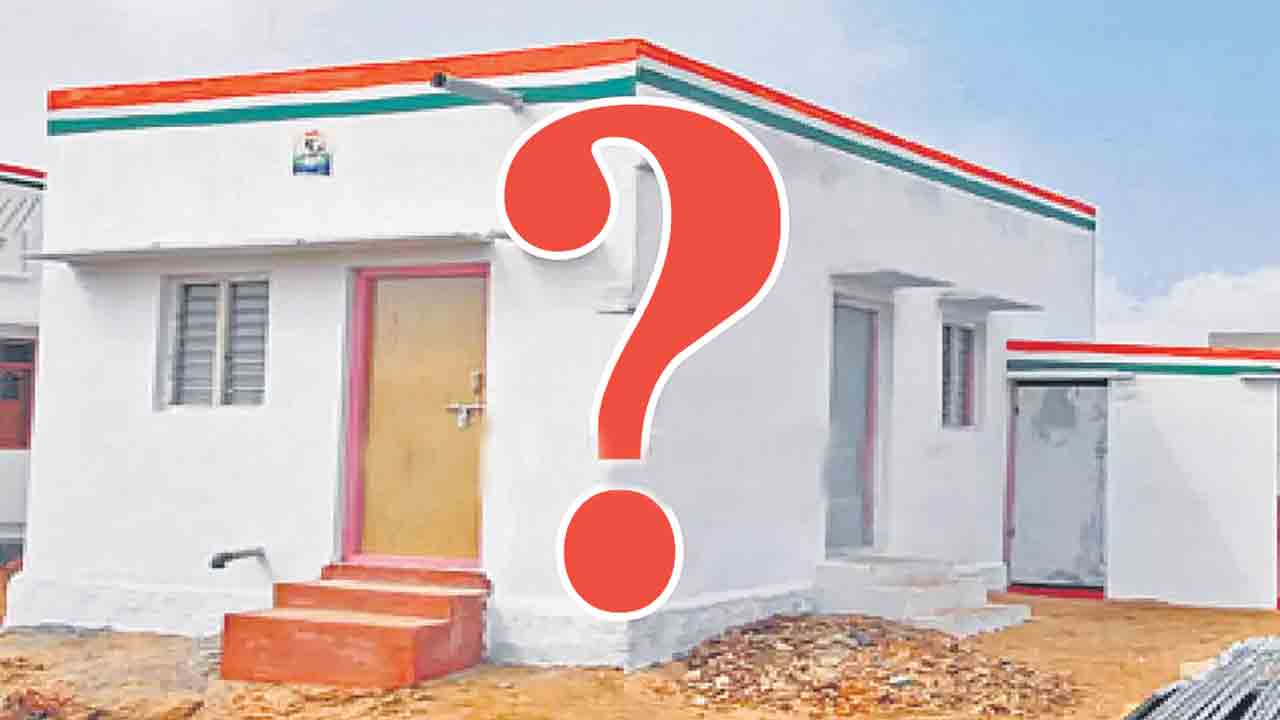 ఇందిరమ్మ ఇండ్లు కాంగ్రెసోళ్లకేనా?