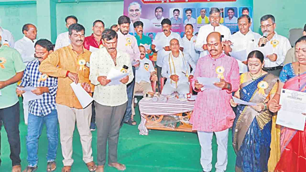 పద్మశాలీల అభివృద్ధి కృషిచేస్తా