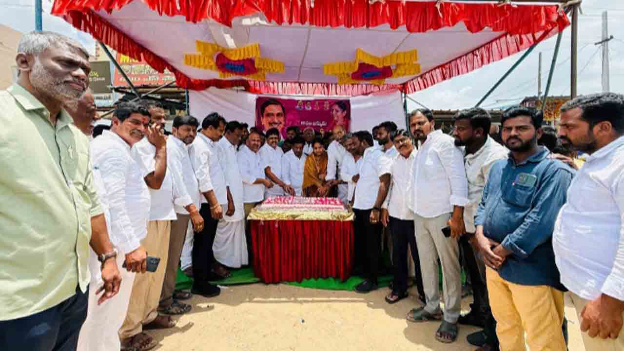 MLA Harish Rao | హత్నూర మండలంలో మాజీ మంత్రి హరీష్ రావు జన్మదిన వేడుకలు
