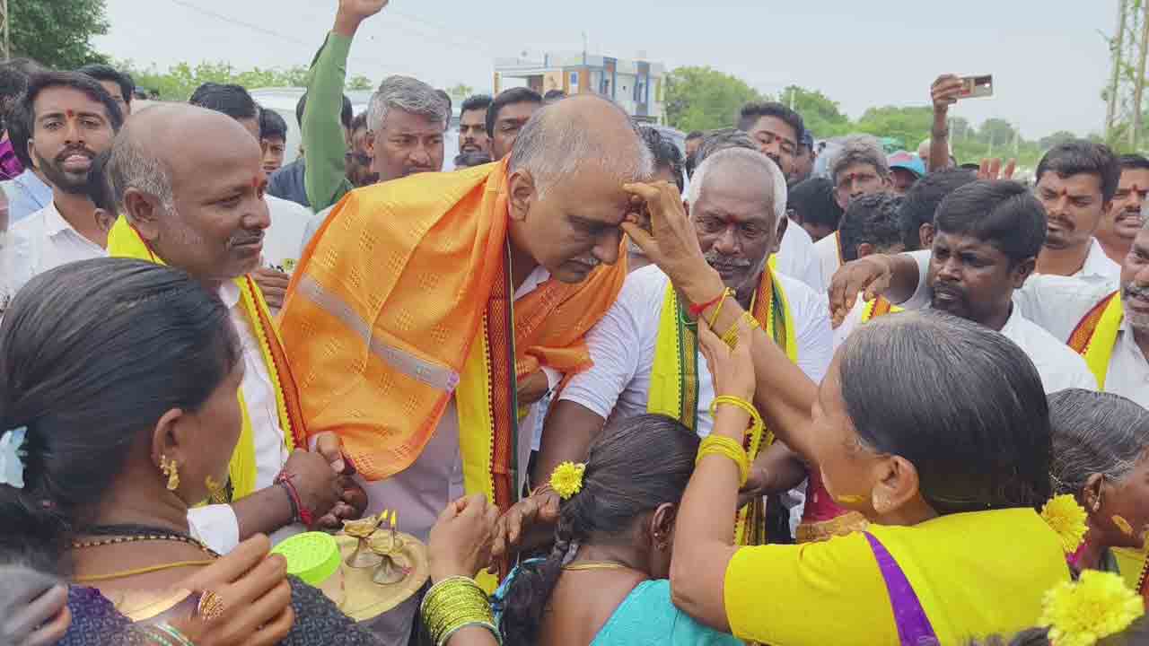 MLA Harish Rao | పెద్దమ్మ ఆశీస్సులతో అన్నింటా శుభం జరగాలి : మాజీ మంత్రి , ఎమ్మెల్యే హరీష్ రావు