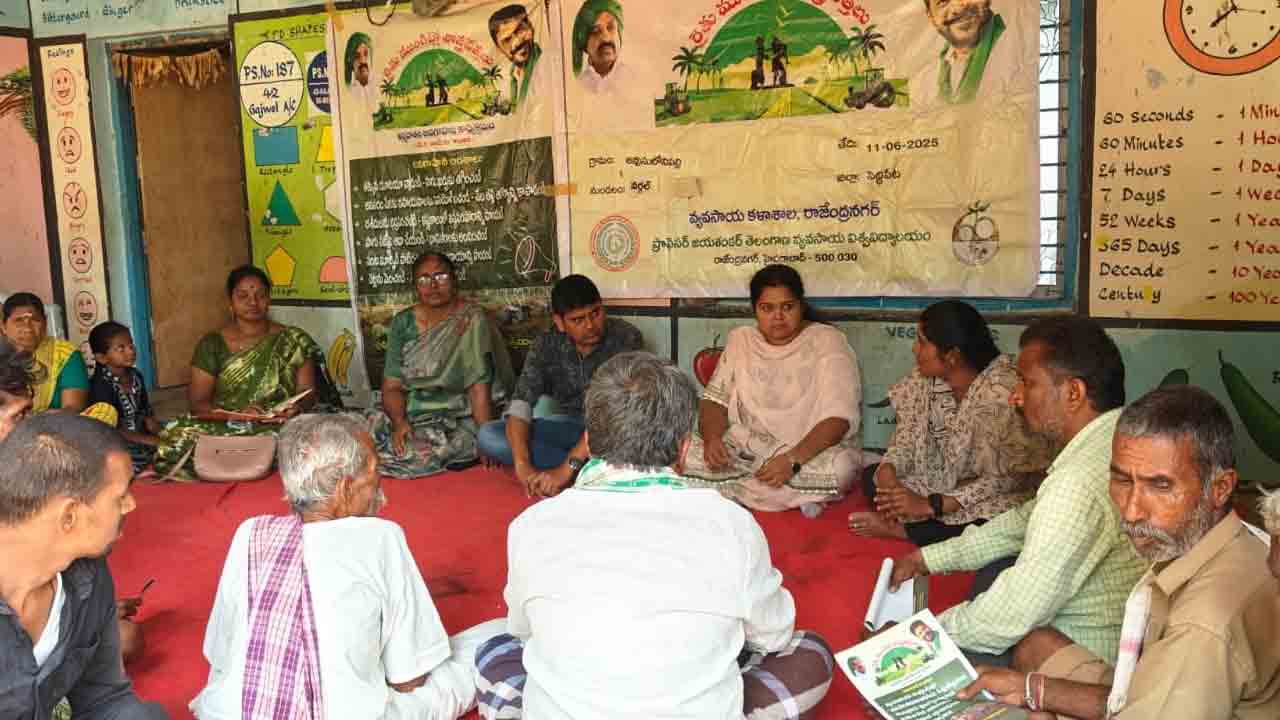 High Yields | సాగు పద్దతులు పాటించి అధిక దిగుబడులు సాధించాలి : ఏవో శేషశయన