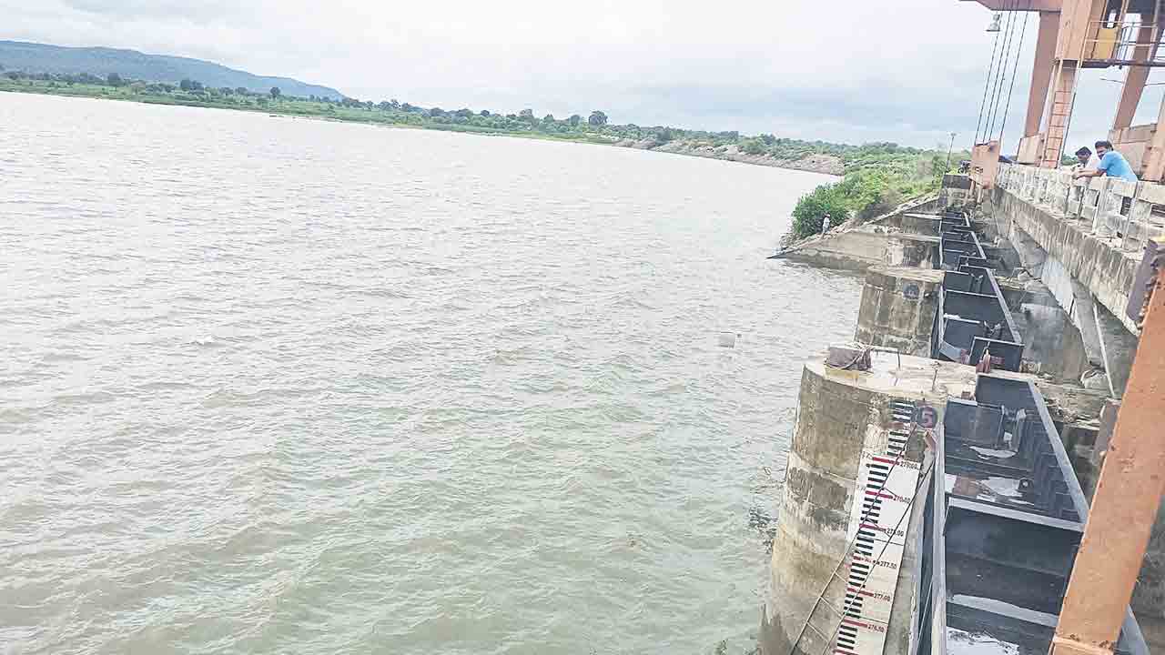 పాజెక్టులకు వరద తాకిడి