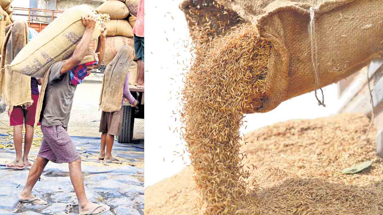 ధాన్యం తరలింపులో తప్పెవరిది?