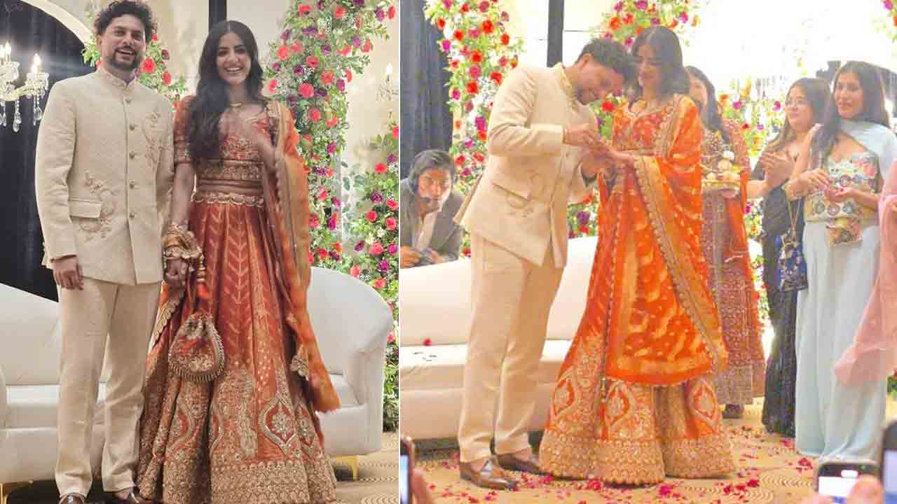 Kuldeep Yadav | ఘనంగా క్రికెటర్‌ కుల్‌దీప్‌ యాదవ్‌ ఎంగేజ్మెంట్‌