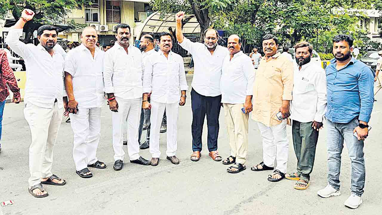 కాళేశ్వరంపై కాంగ్రెస్‌ కక్షసాధింపు