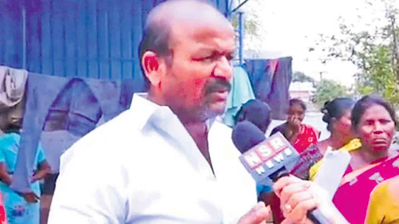 భూకబ్జాకు ఎమ్మెల్యే దొంతి యత్నం!