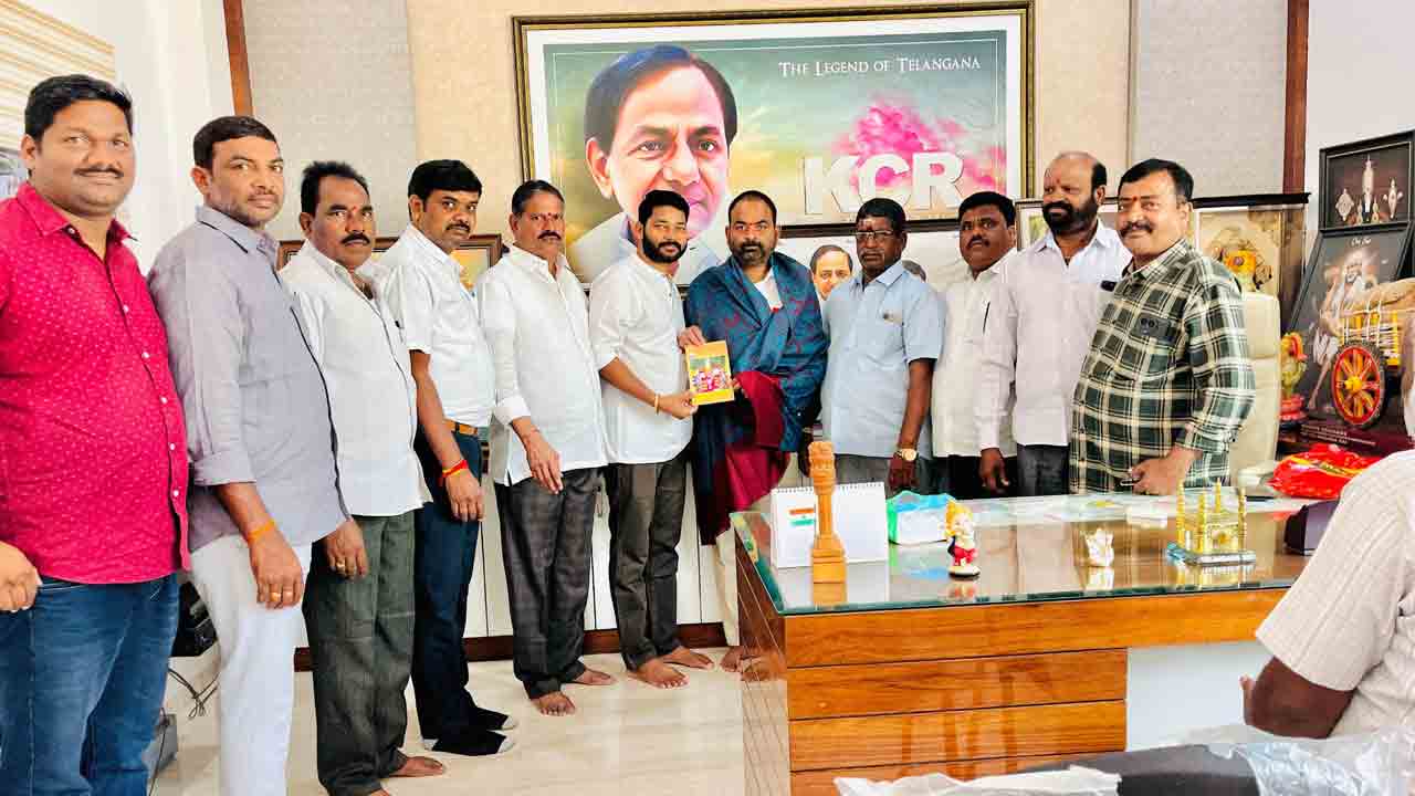 MLC Shambipur raju | ప్రజా సమస్యల పరిష్కారమే లక్ష్యం : ఎమ్మెల్సీ శంభీపూర్ రాజు