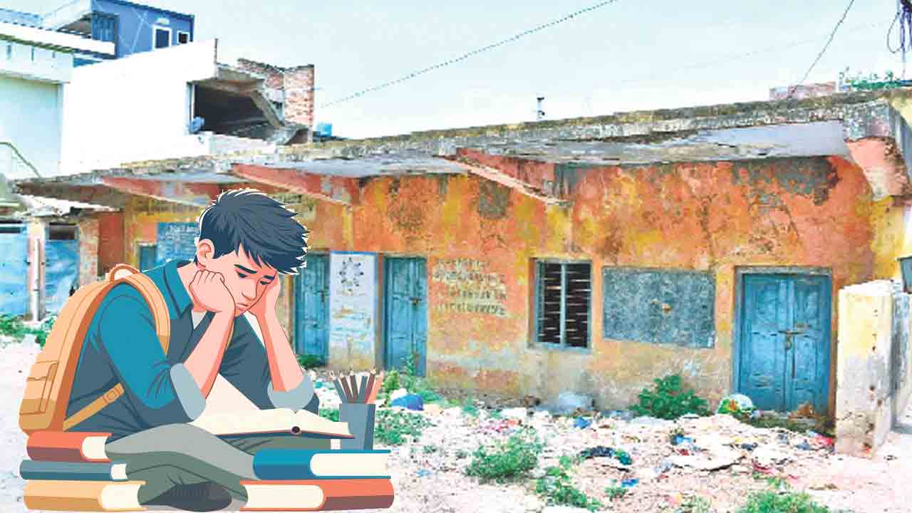 సమస్యల ఒడిలో.. చదువుల బడి