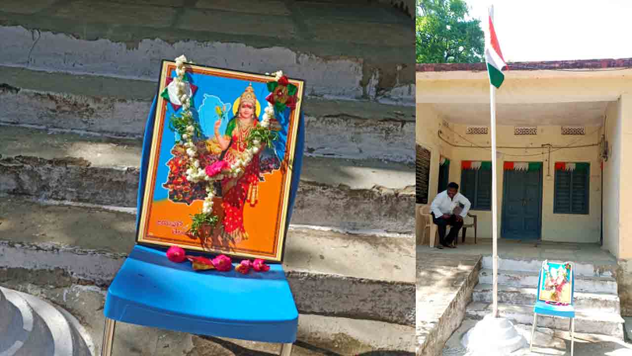 Narsapur | కాంగ్రెస్‌ తెలంగాణ తల్లి వద్దు.. పాత తెలంగాణ తల్లే మాకు ముద్దు..