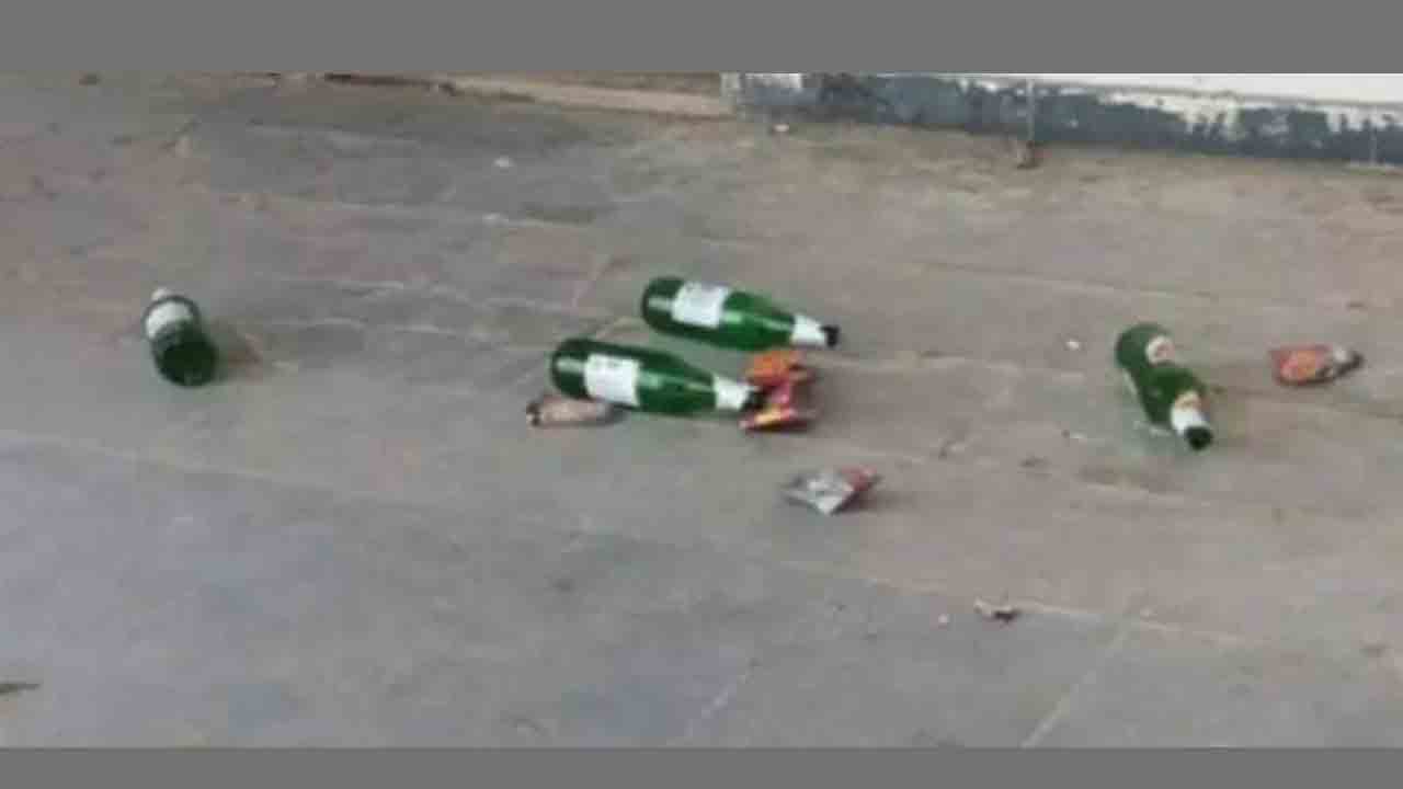 Government School | తాగుబోతులకు అడ్డగా సరస్వతీ నిలయం.. కౌసల్యదేవిపల్లి పాఠశాలలో బీరు బాటిళ్లు