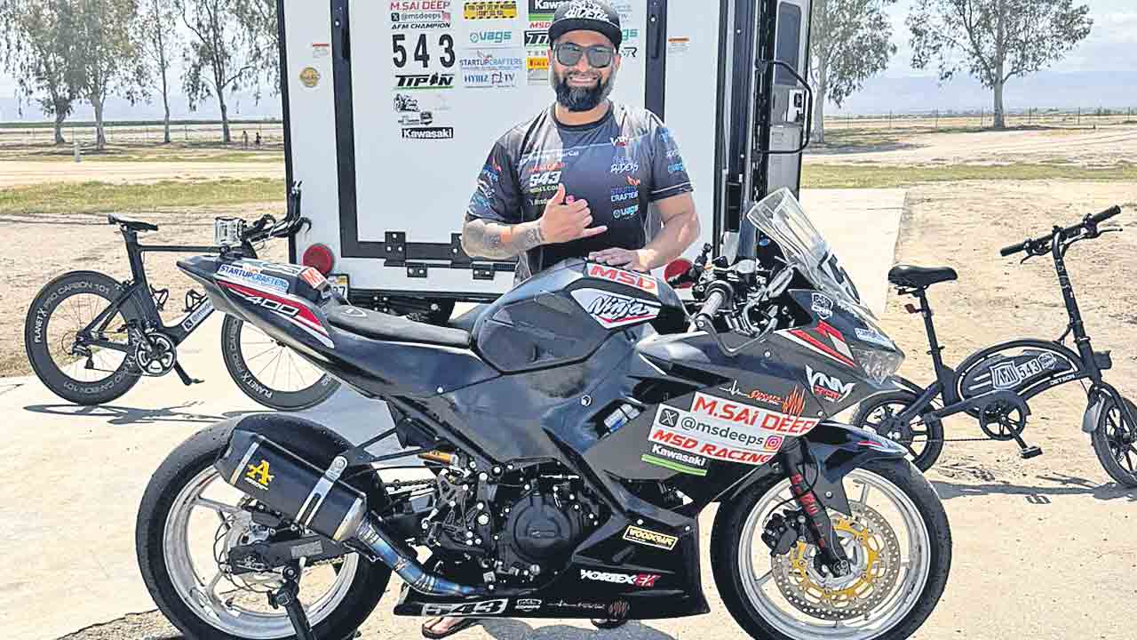 సీఆర్‌ఏ రేసింగ్‌ విజేత సాయిదీప్‌