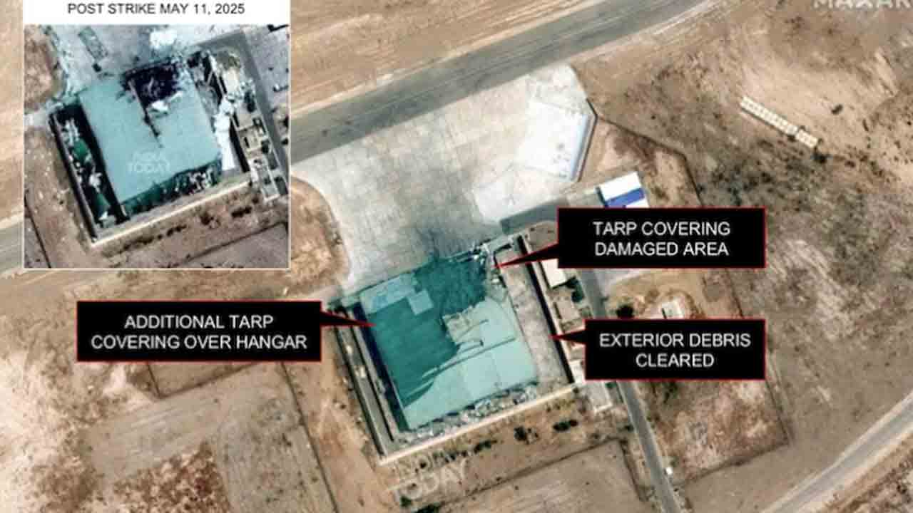 Operation Sindoor | పాకిస్థాన్‌ ‘కవర్‌ అప్‌’ ఆపరేషన్‌ .. నష్టం వాటిల్లిన ఎయిర్‌ బేసులపై టార్పాలిన్లు, షీట్లు