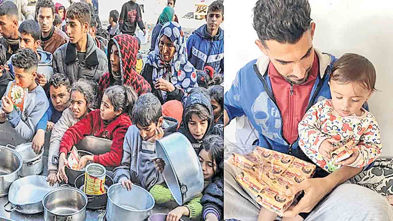 దారి మళ్లిన మానవతా సాయం.. రూ.5 పార్లేజీ బిస్కెట్‌ గాజాలో రూ.2,400