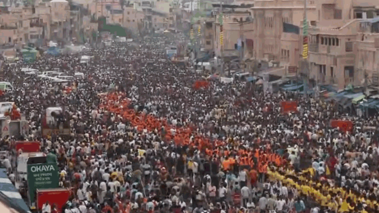 Jagannath Rath Yatra | జగన్నాథుడి రథయాత్ర.. భక్తులతో కిక్కిరిసిన పూరీ క్షేత్రం.. VIDEO
