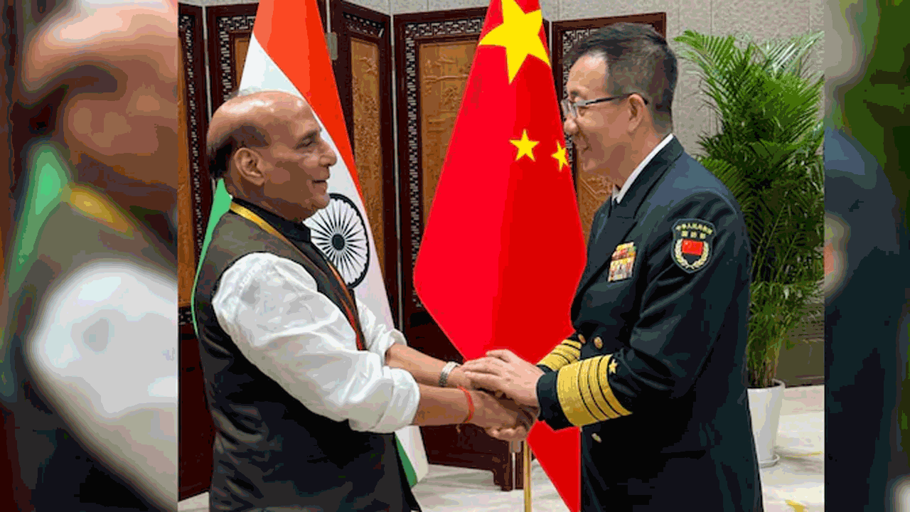 Rajnath Singh | చైనా రక్షణ మంత్రితో రాజ్నాథ్ భేటీ.. ఉద్రిక్తతల పరిష్కారానికి నాలుగు సూత్రాల ప్రతిపాదన