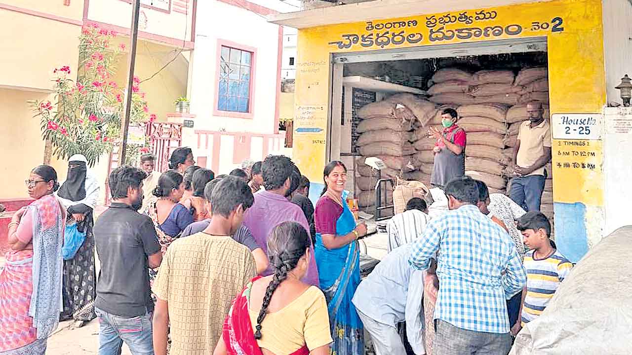 ఆరుసార్లకు బదులు.. మూడుసార్లు తూకం