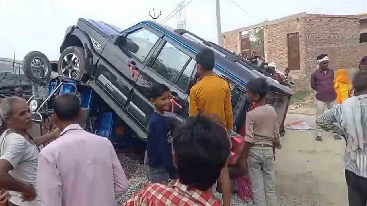 Watch: అదుపుతప్పిన స్కార్పియో.. తర్వాత ఏం జరిగిందంటే?