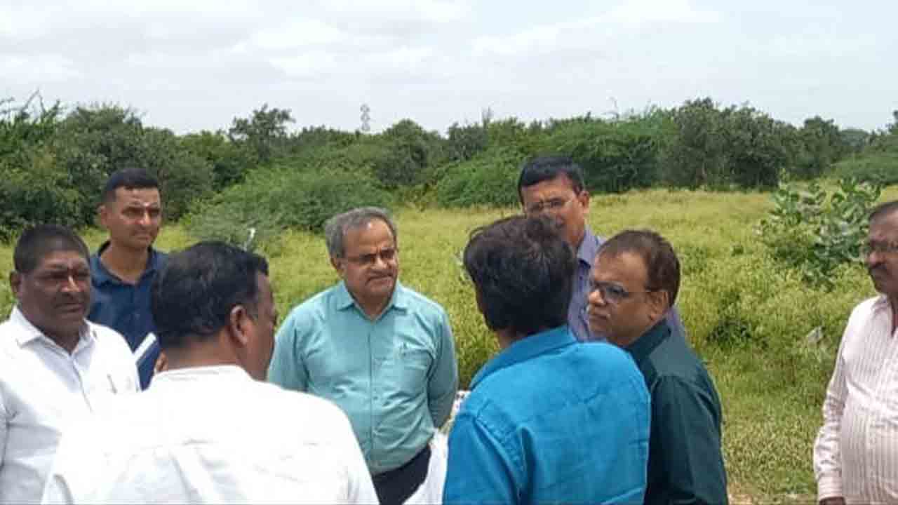 Solar Energy production centre | నర్సాపూర్ పట్టణంలో సోలార్ విద్యుత్ ఉత్పత్తి కేంద్రం