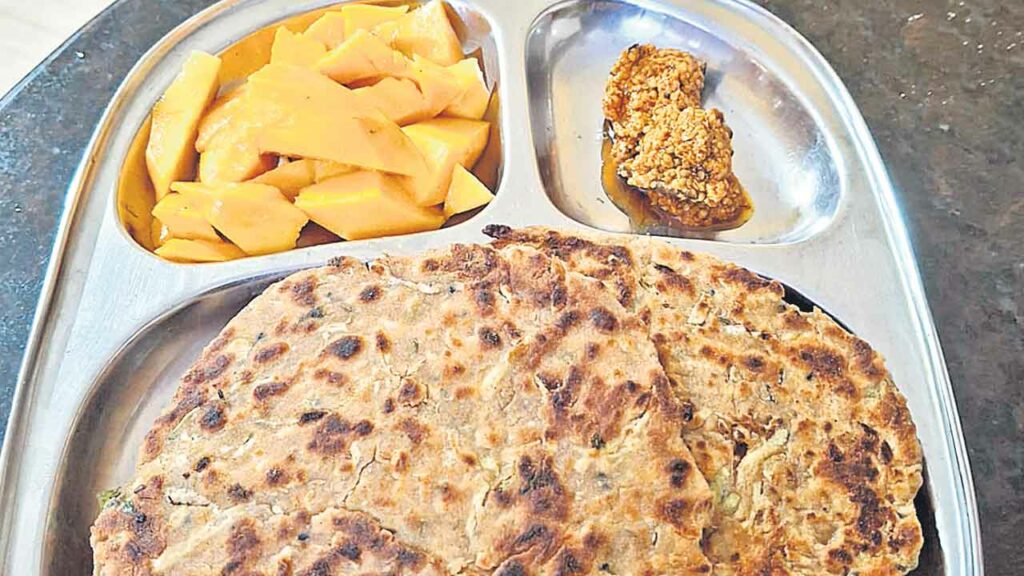 Sorakaya Thepla Recipe