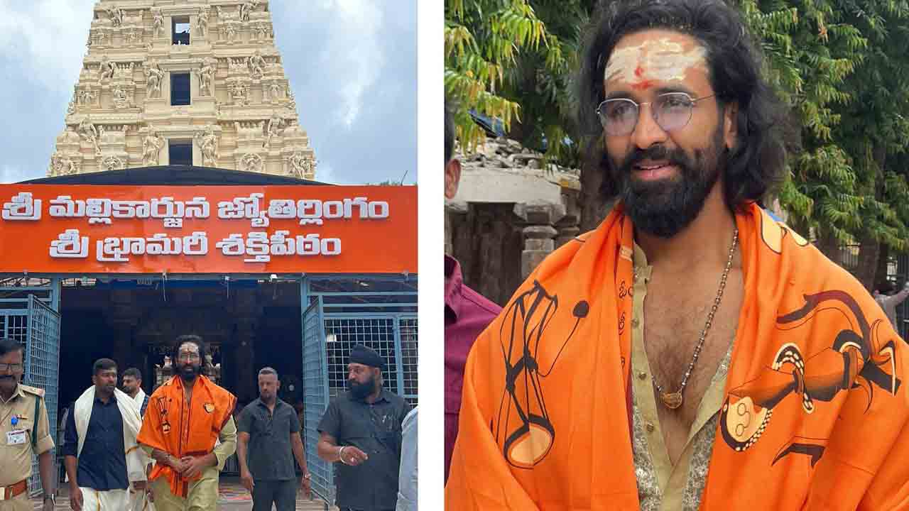 Manchu Vishnu | 12 జ్యోతిర్లింగాల యాత్ర పూర్తి.. శ్రీశైలం మ‌ల్ల‌న్న‌ను ద‌ర్శించుకున్న మంచు విష్ణు 