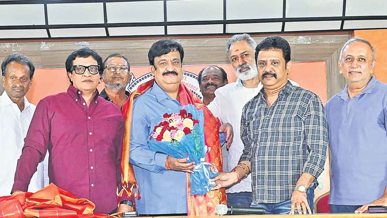 తెలంగాణ స్టేట్‌ ఫిల్మ్‌ ఛాంబర్‌ ఆఫ్‌ కామర్స్‌ అధ్యక్షుడిగా సునీల్‌ నారంగ్‌