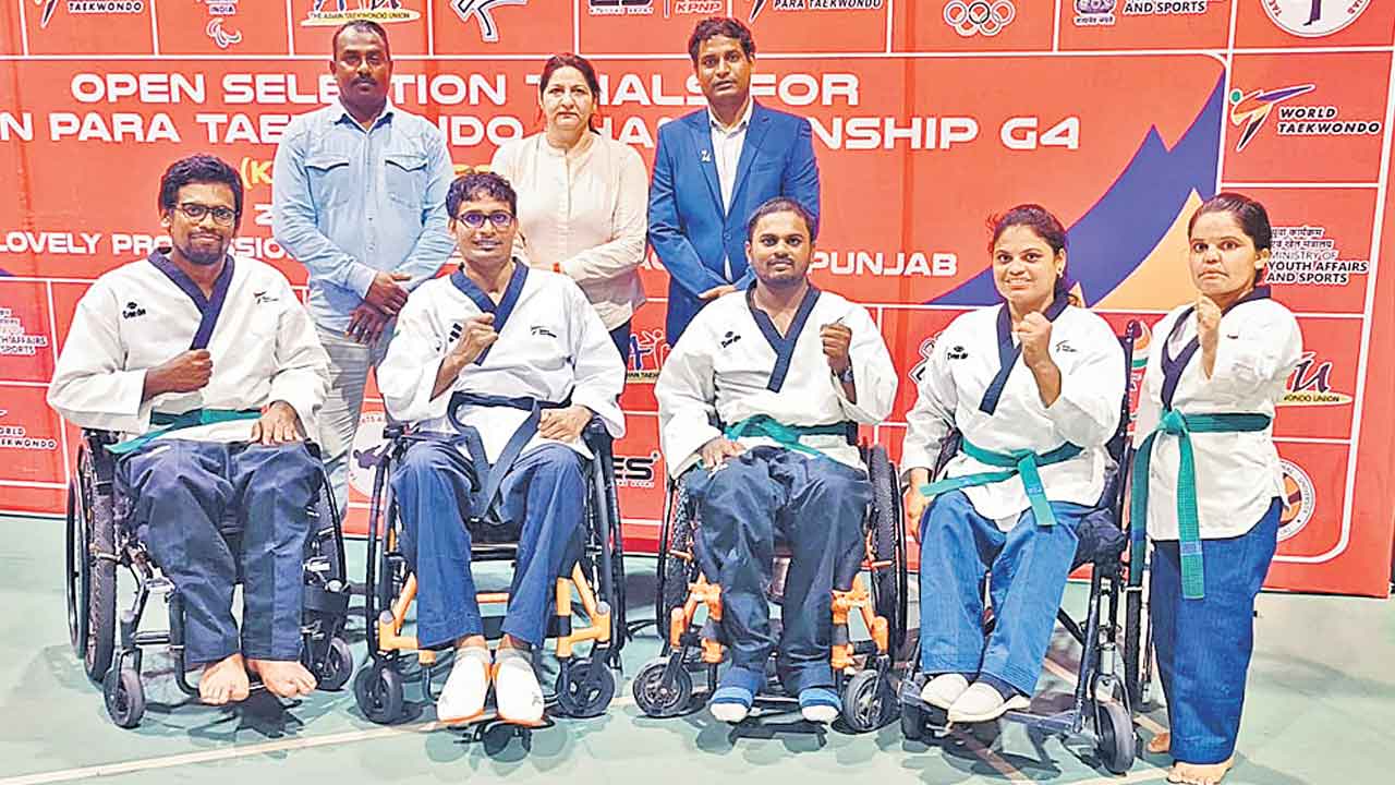 పారా తైక్వాండోలో పతక ధమాకా