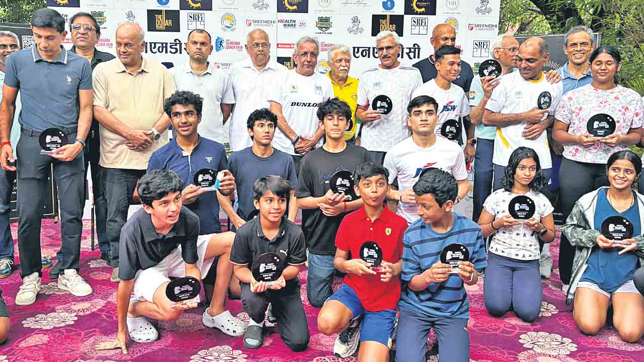 ముగిసిన తెలంగాణ స్కాష్‌ ఓపెన్‌