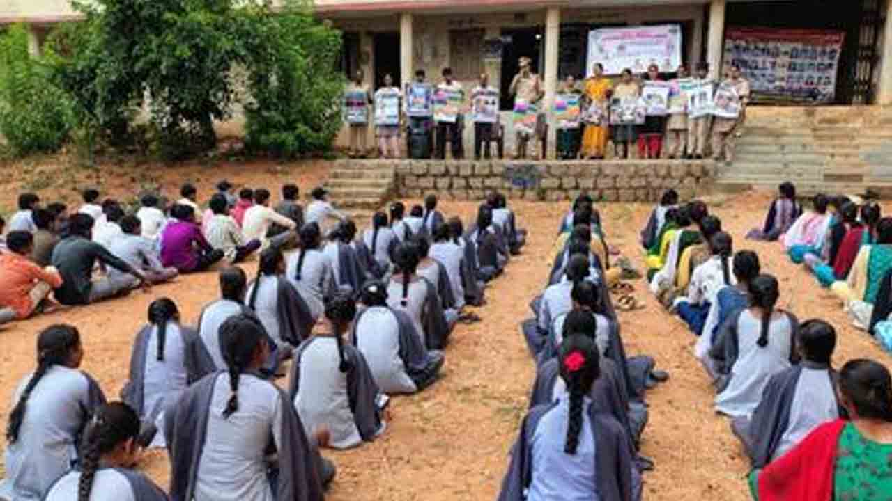 Timmajipet | జూనియర్ కళాశాలలో అంతర్జాతీయ డ్రగ్స్ వ్యతిరేక దినోత్సవం