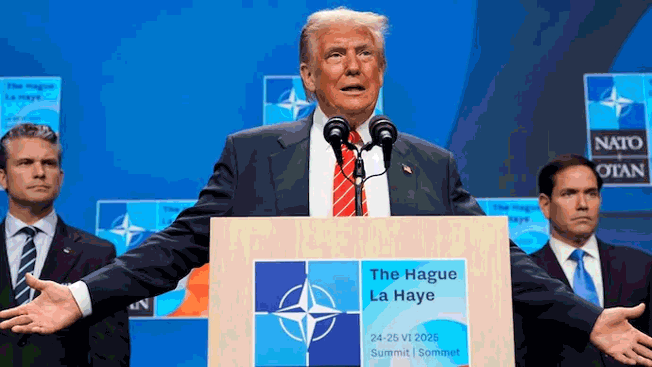 Donald Trump | భారత్‌-పాక్‌ మధ్య యుద్ధాన్ని ఆపింది నేను.. మళ్లీ పాతపాటే పాడిన ట్రంప్‌