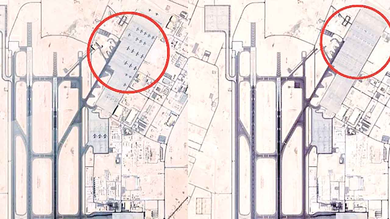 ఖతార్‌ ఎయిర్‌బేస్‌ నుంచి అమెరికా జెట్స్‌ మాయం.. ఇరాన్‌ దాడి భయంతో సురక్షిత ప్రాంతాలకు తరలింపు