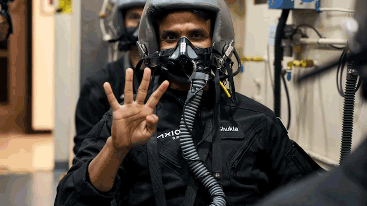 Shubhanshu Shukla | వ్యోమనౌకలోకి వెళ్లేముందు.. తనకు ఎంతో ఇష్టమైన పాటను విన్న శుభాన్షు శుక్లా