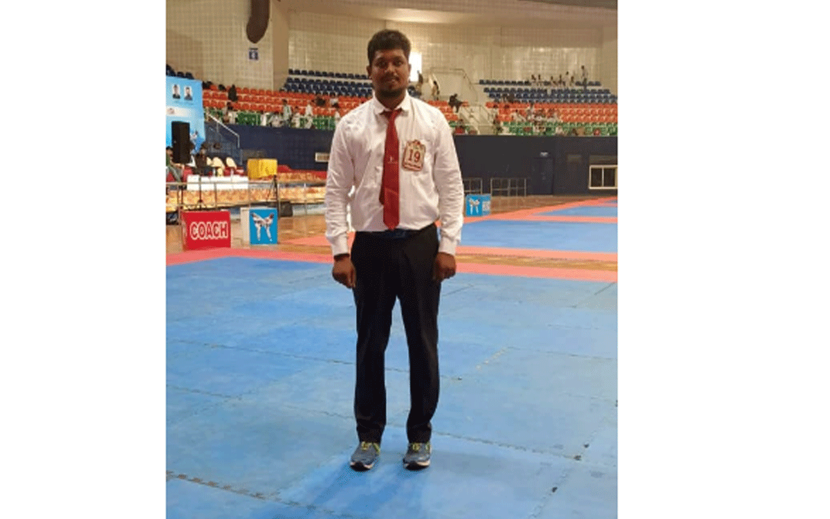 Nalgonda : తైక్వాండో ఓపెన్‌ నేషనల్స్‌కు రిఫరీగా అంబటి ప్రణీత్‌