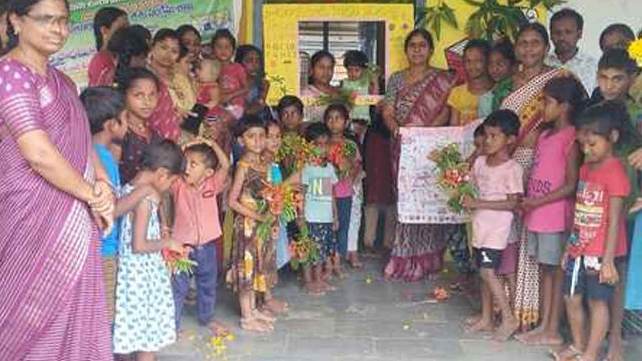 CDPO Radhika | చిన్నారుల సమగ్ర అభివృద్ధి అంగన్‌వాడీ కేంద్రాల్లోనే సాధ్యం : సీడీపీవో రాధిక