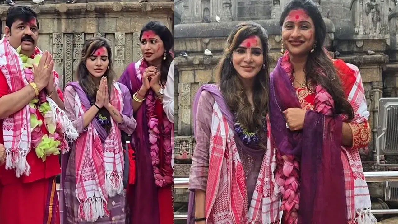 Ashu Reddy | మ‌రోసారి వేణు స్వామితో పూజ‌లు చేయించుకున్న జూనియ‌ర్ స‌మంత‌