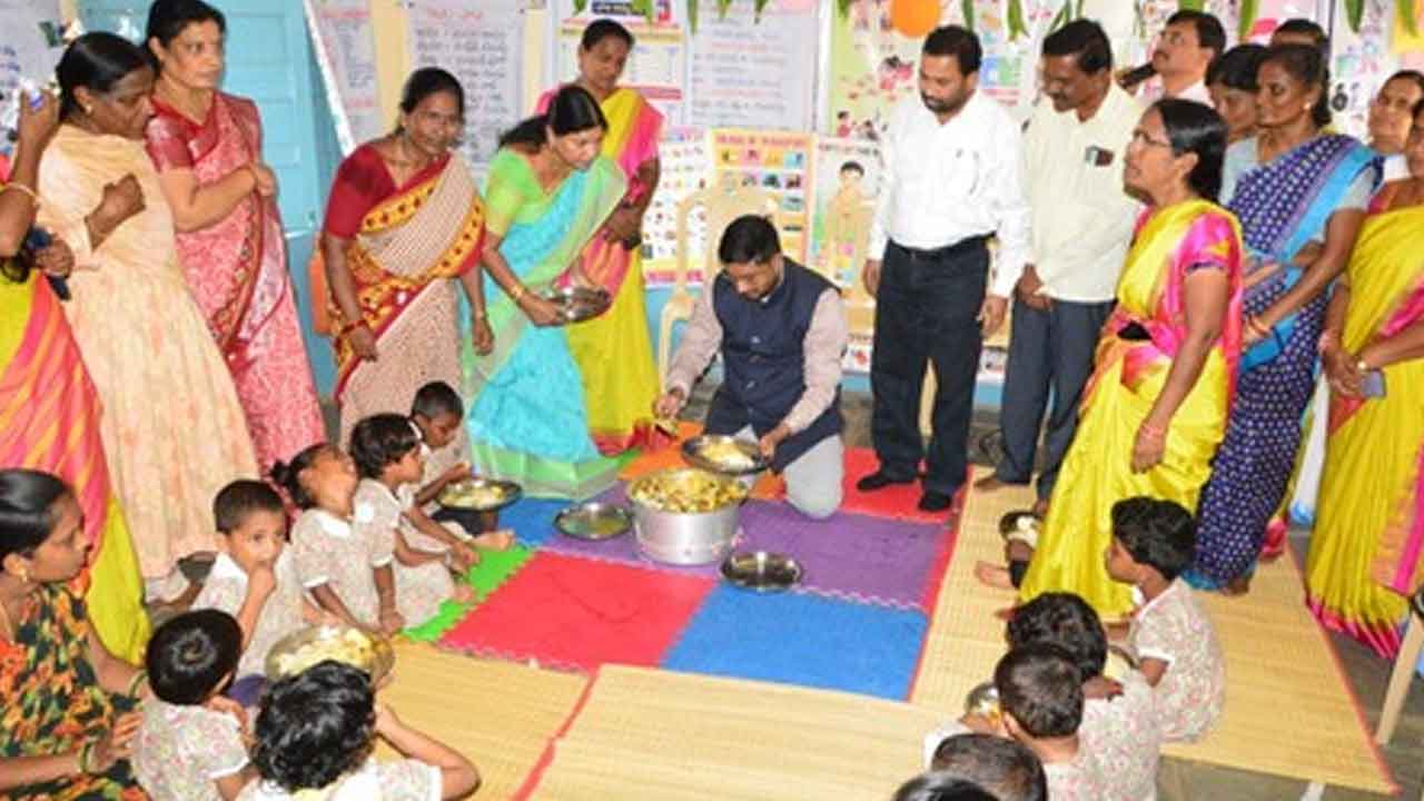 Collector Sheikh Rizwan Basha | బాల్య దశ నుంచే విద్యను అభ్యసించాలి : కలెక్టర్ షేక్ రిజ్వాన్ బాషా