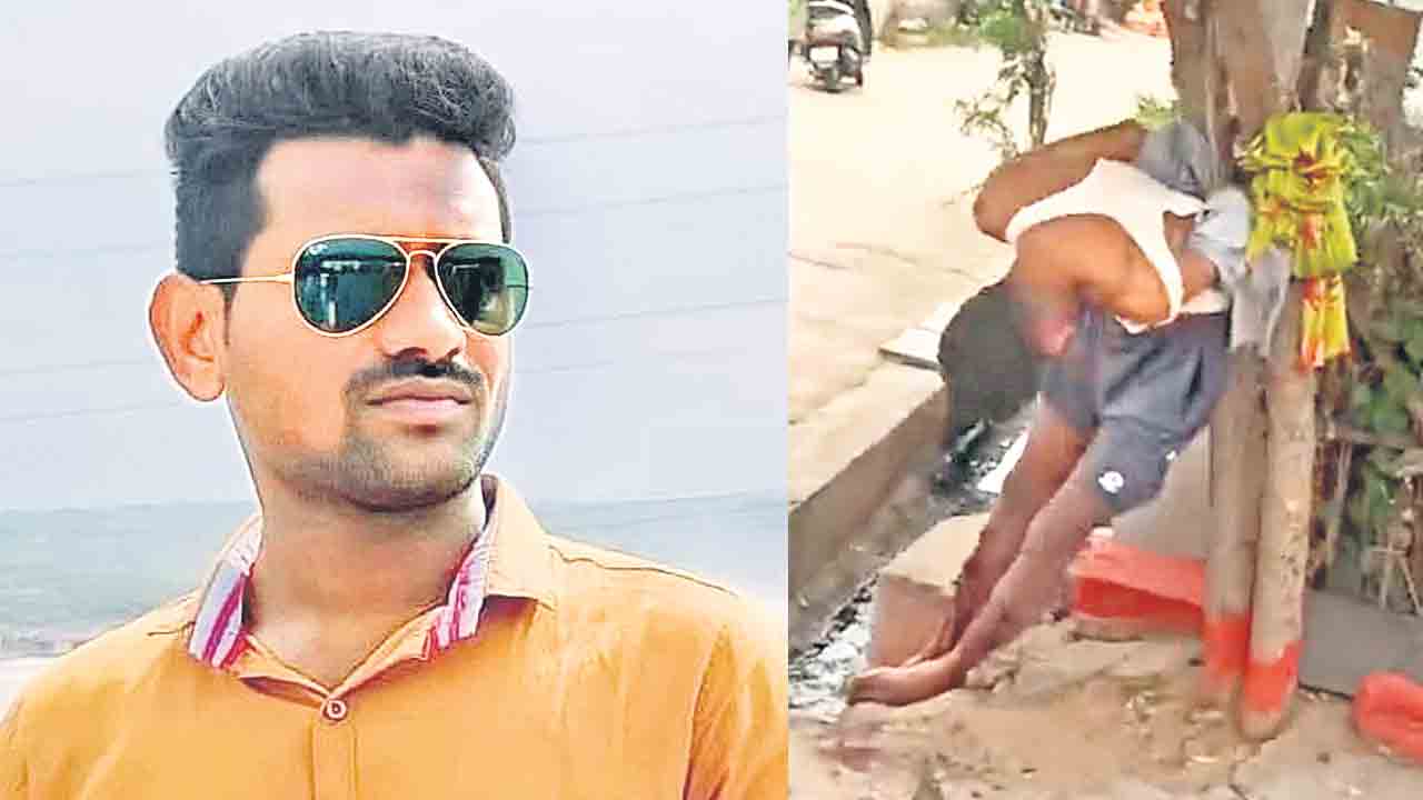 కండ్లలో కారం పోసి..పారతో ఒంటిపై చెక్కి!