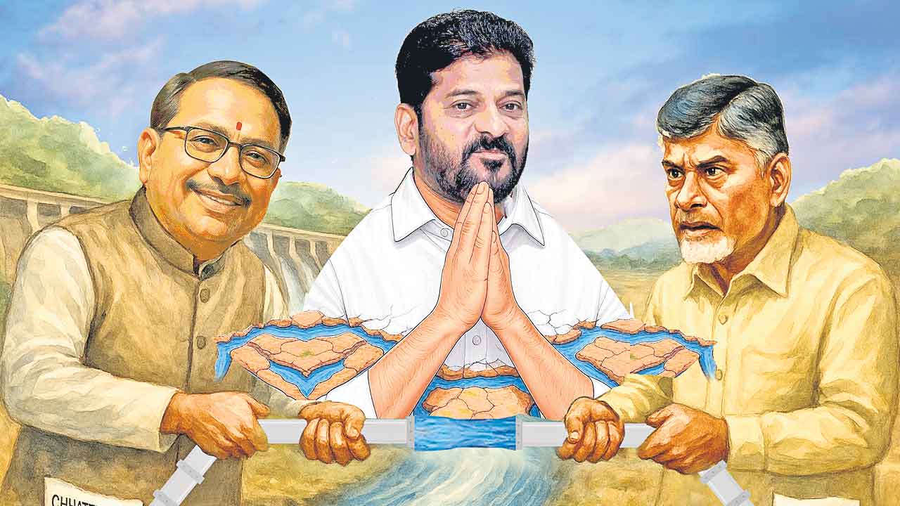 3000 టీఎంసీలు ఎక్కడ?