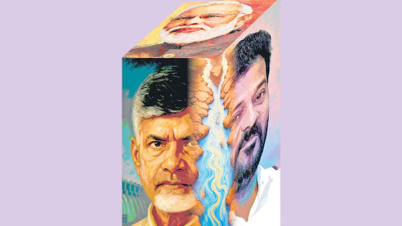 ముగ్గురు మిత్రుల ముప్పేట కుట్ర.. బనకచర్ల వెనక అసలు కథ ఇదీ!