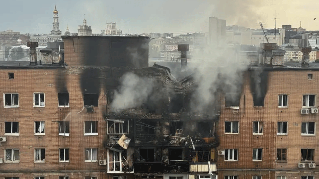 Drone Attack: ఖార్కీవ్‌పై ర‌ష్యా డ్రోన్ల దాడి