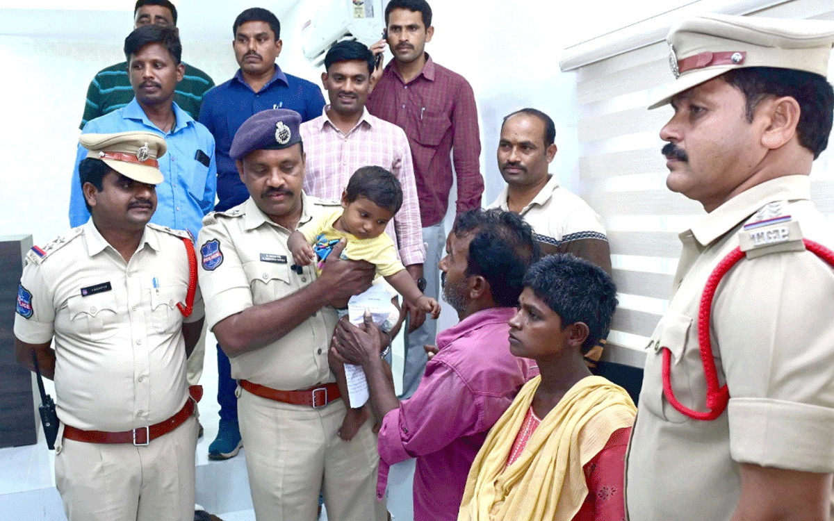 Nalgonda City : బాలుడి కిడ్నాప్ కేసును చేధించిన పోలీసులు