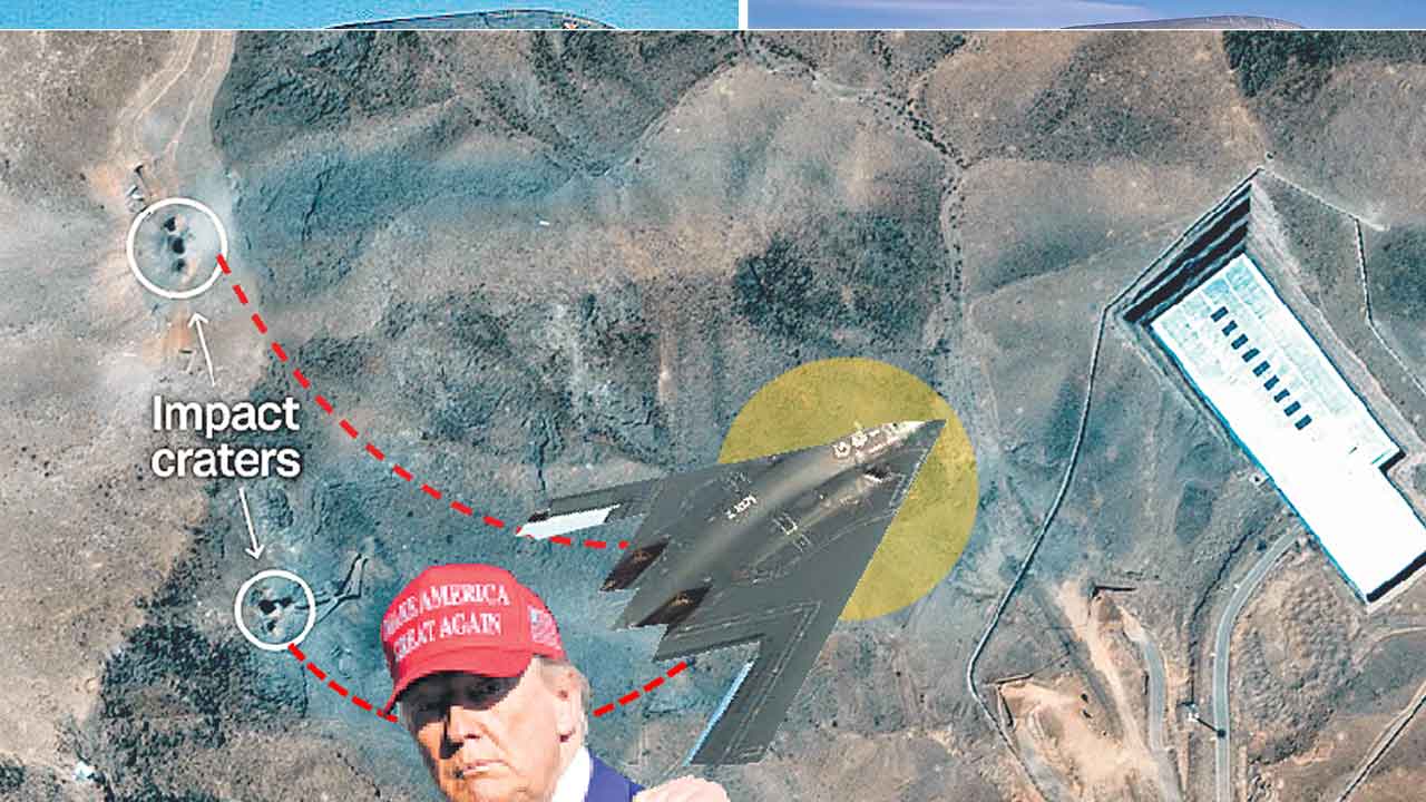 అమెరికా భీకర దాడి.. మూడు అణుకేంద్రాలపై విరుచుకుపడిన అగ్రరాజ్యం